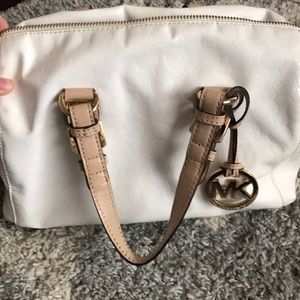 Michael kors patent purse
